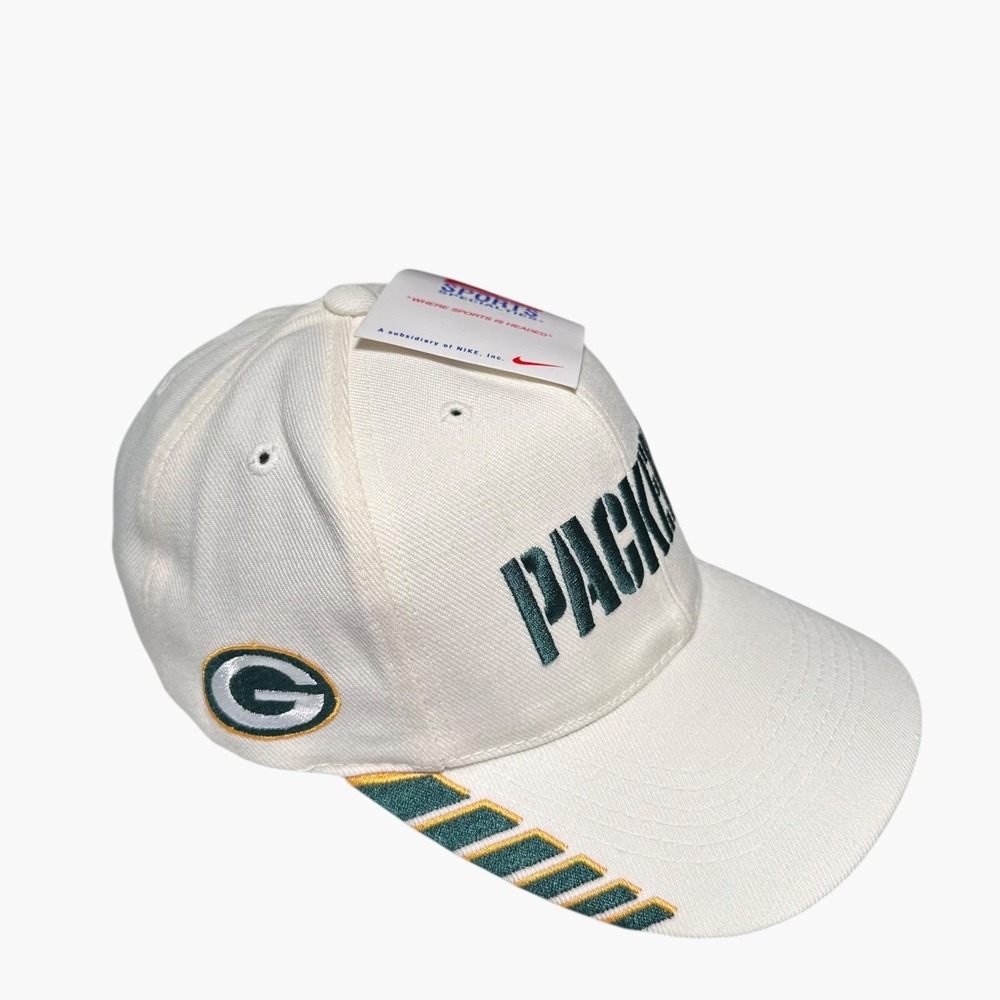 Sports Specialties Green Bay Packers Hat Mens OSFA Ivory Vintage NFL The Blitz